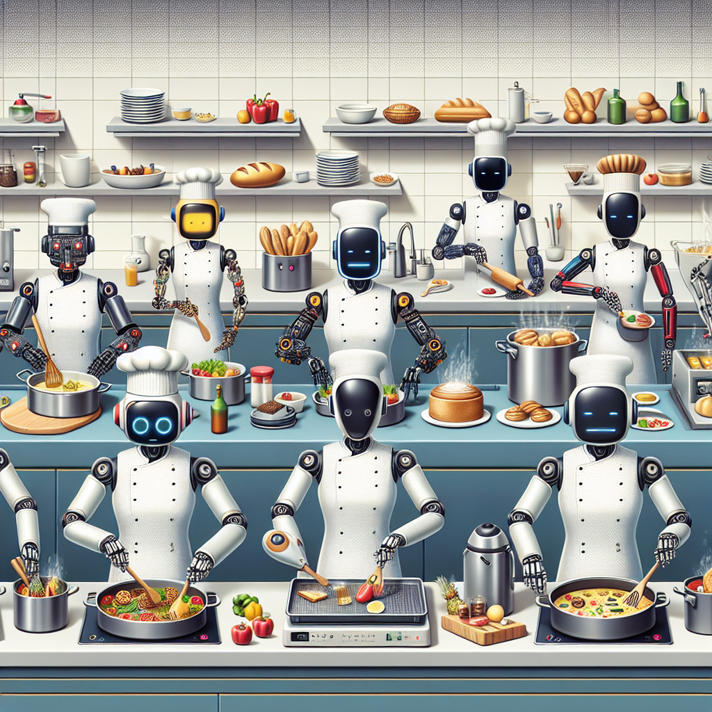 Robots have come a long way since their early days in the automotive and manufacturing industries. Today, they are making their way into domestic spaces, including the heart of every home – the kitchen. These intelligent machines are designed to assist chefs and home cooks alike in creating gourmet masterpieces, simplifying complex processes, and bringing a touch of novelty to our dining experiences.